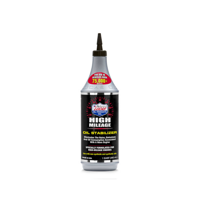Lucas - High Mileage Oil Stabilizer - 12/1qt