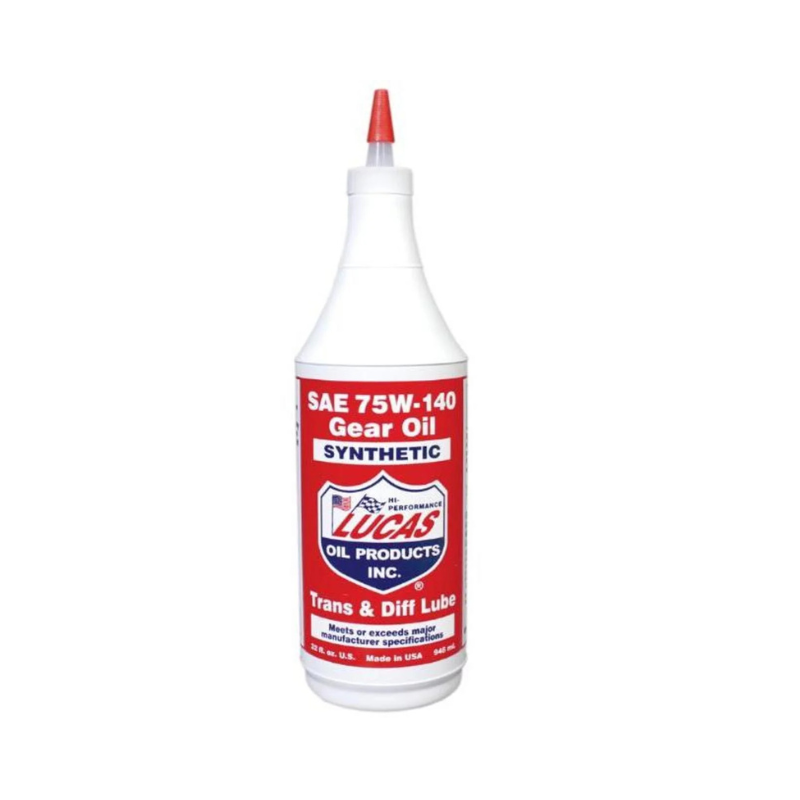 Lucas - Synthetic SAE 75W-140 Trans & Diff Lube - 12/1qt