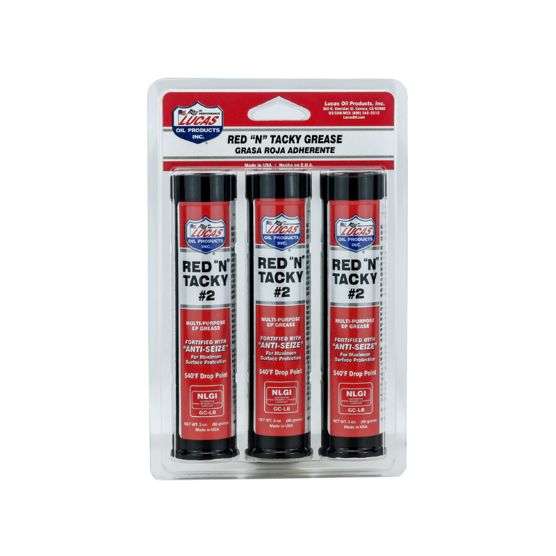Lucas -Red "N" Tacky Grease- 10/3oz
