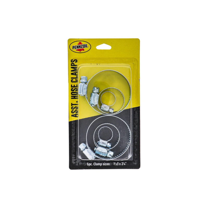 Pennzoil - Assorted Hose Clamps 14832 - 1/12ct