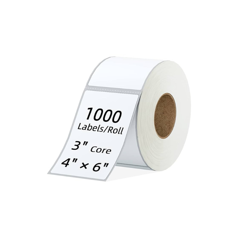 Labels Non Top Coated Direct Thermal 4x6 1000/rl 4/1 case