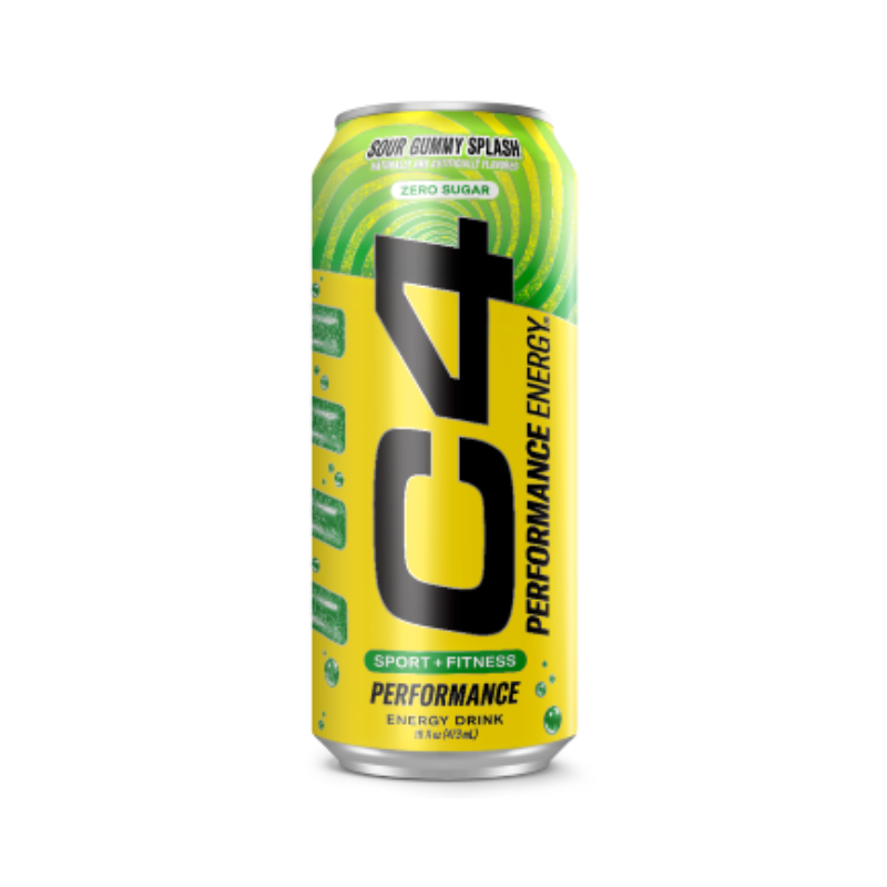 C4 - Sour Gummy Splash - 12/16oz