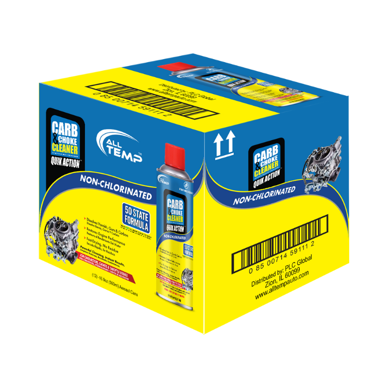 All Temp - Quik Action Carb & Choke Cleaner - 12/16.9 oz
