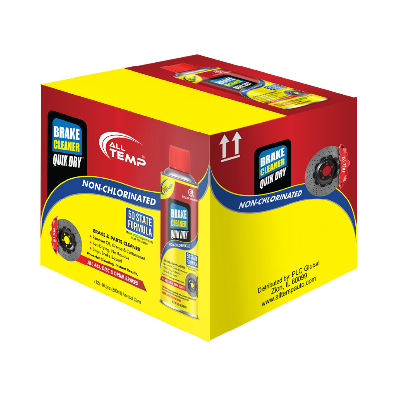 All Temp - Quik Dry Brake Cleaner 16.9 oz - 12/1 Case