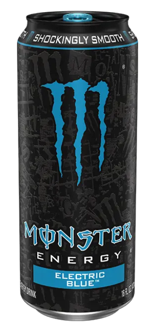 Monster - Electric Blue - 24/16oz