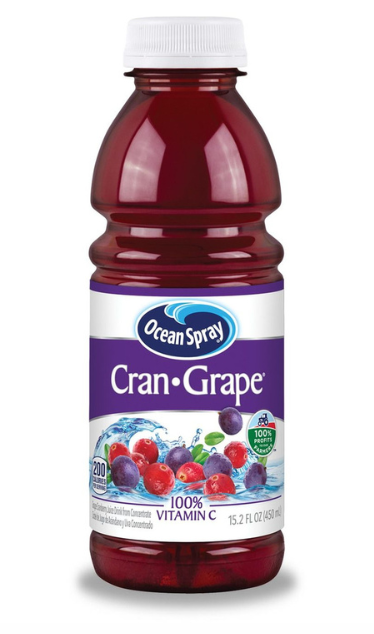 Ocean Spray - Cranberry Grape Juice - 12/15.2oz