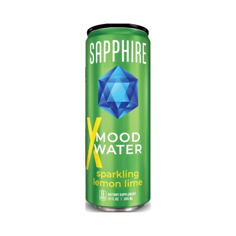 XMOOD - Xsaphire Sparkling Lemon Lime - 12/12oz