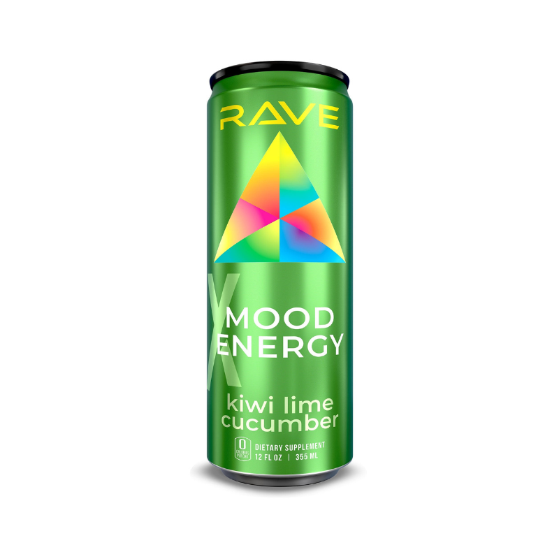 XMOOD - XRave Kiwi Lime- 12/12oz