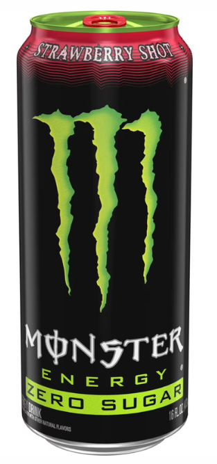 Monster - Zero Sugar Strawberry Shot - 24/16oz