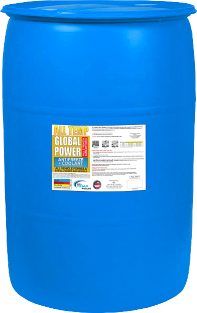 Tambor concentrado All Temp - Global Power - 1/55 gal