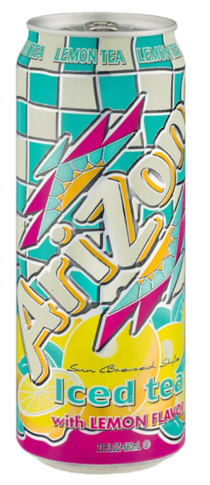 Arizona - Iced Tea With Lemon Can - 24/23oz Arizona - Iced Tea With Lemon Can - 24/23oz