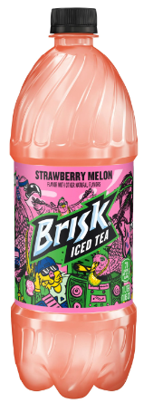 Brisk - Strawberry Melon Iced Tea - 15/1L