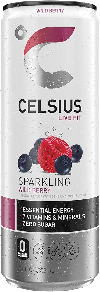 Celsius - Sparkling Wild Berry - 12/12oz