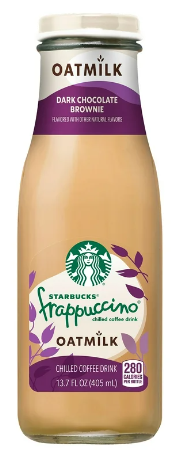 Starbucks - Frappuccino Oakmilk con chocolate amargo y brownie - 12/13,7 oz