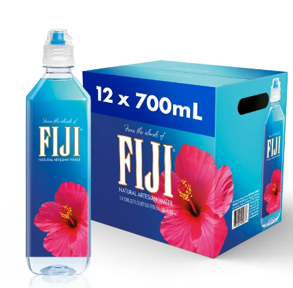 Fiji - Natural Artesian Bottled Water - 12/700ML