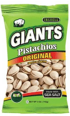 Gigantes - Pistachos tostados y salados - 8/4.5oz