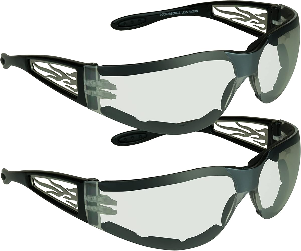 Gafas de sol genéricas de estilo motociclista, surtido de 1/12 unidades