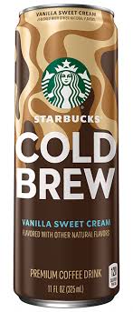 Starbucks - Cold Brew Vanilla Sweet Cream - 12/11oz