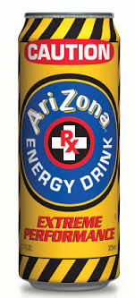 Arizona - Caution Extreme Performance Can - 24/11oz