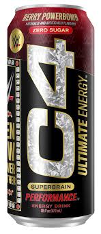 C4 - Ultimate Sugar Free Berry PowerBomb - 12/16oz