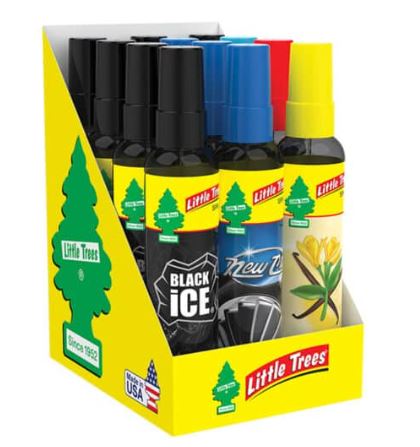 Little Trees - Ambientador para automóvil BLACK ICE en spray con bomba - 6/3.5oz