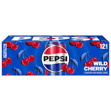 Pepsi - Cereza silvestre - 2/12pk/12oz