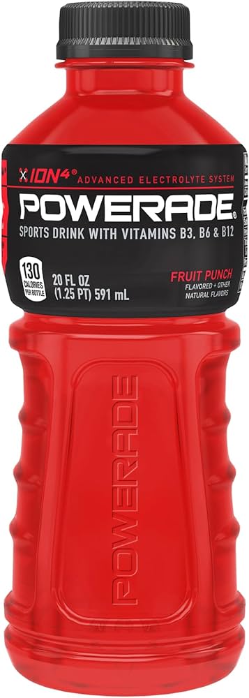 Powerade - Ponche de frutas - 24/20oz