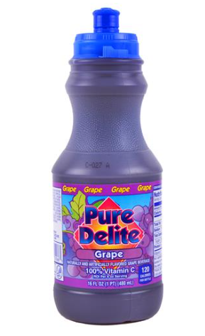Pure Delite - Grape - 24/16oz