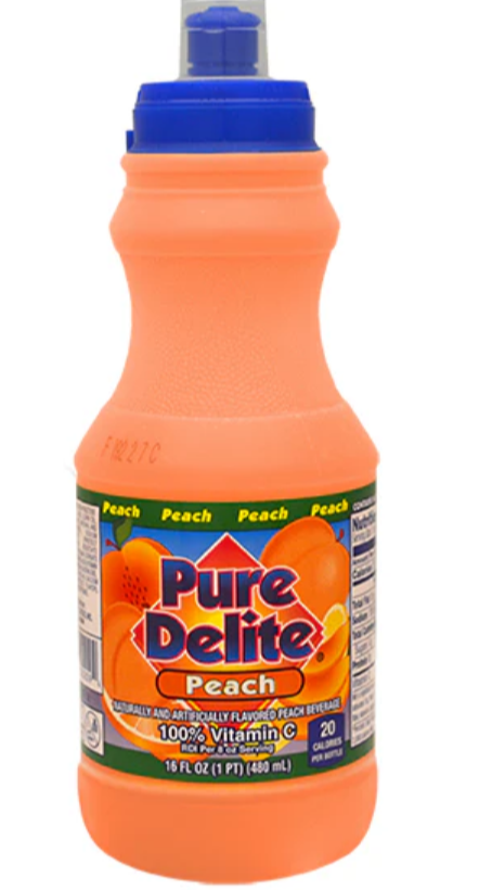 Pure Delite - Peach - 24/16oz