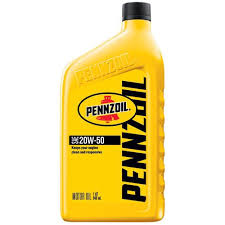 Pennzoil - 20w50 - 6/1 cuarto de galón
