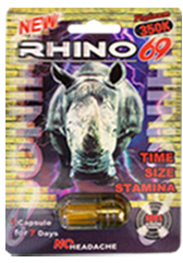 Pastillas potenciadoras Rhino - 69 Platinum 350K - 24/1ct