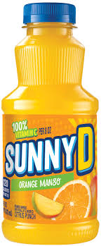 Sunny D Mango y naranja 12/16oz