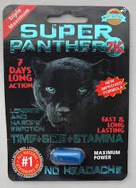 Super Panther - Pastillas potenciadoras Triple Maximum 9X - 24/1ct