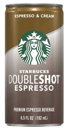 Starbucks - Doble dosis de espresso y crema - 24/6,5 oz