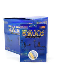 SWAG - Pastillas potenciadoras de miel Mega Gold - 12 unidades