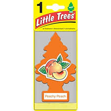 Little Trees - Car Fresheners Peachy Peach Singles - 24/1pk