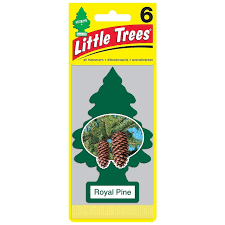 Little Trees - Car Fresheners Royal Pine Singles - 24/1pk