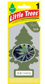Little Trees - Car Fresheners Wild Hemp Singles - 24/1pk