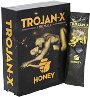 Pastillas potenciadoras Trojan - X Honey - 12/1ct