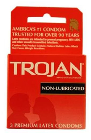 Trojan - Non-Lubicated Red - 6/3pk Trojan - Non-Lubicated Red - 6/3pk