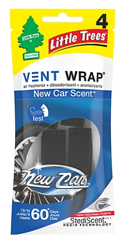 Little Trees - Vent Wrap New Car - 4/1pk