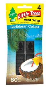 Little Trees - Vent Wrap Caribbean Colada - 4/1pk