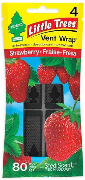 Little Trees - Vent Wrap Strawberry - 4/1pk