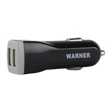 WARNER - Car Chargers Mix Colors 2AMP/ 2 USB - 16ct