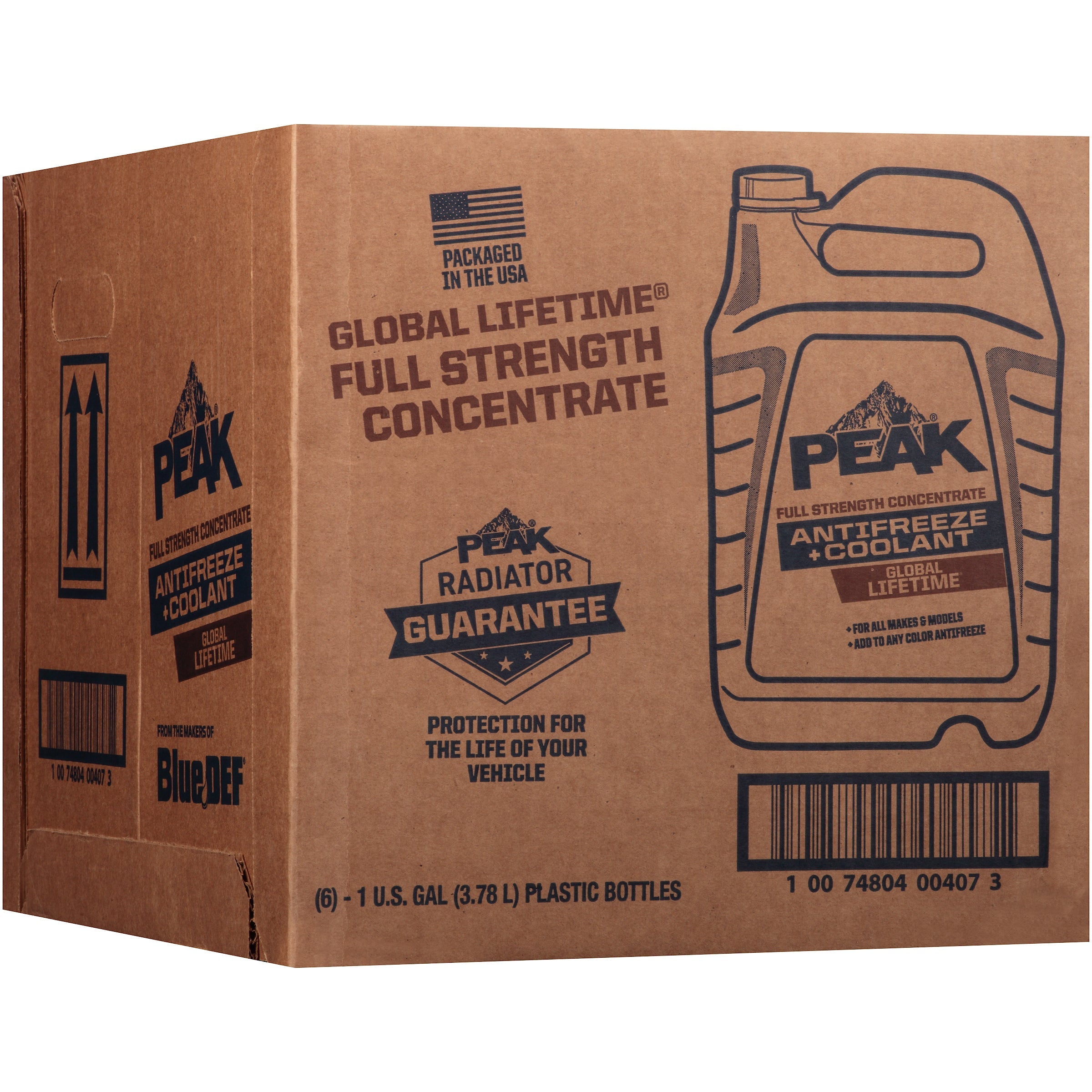 PEAK - Global Concentrate Antifreeze - 6/1Gal