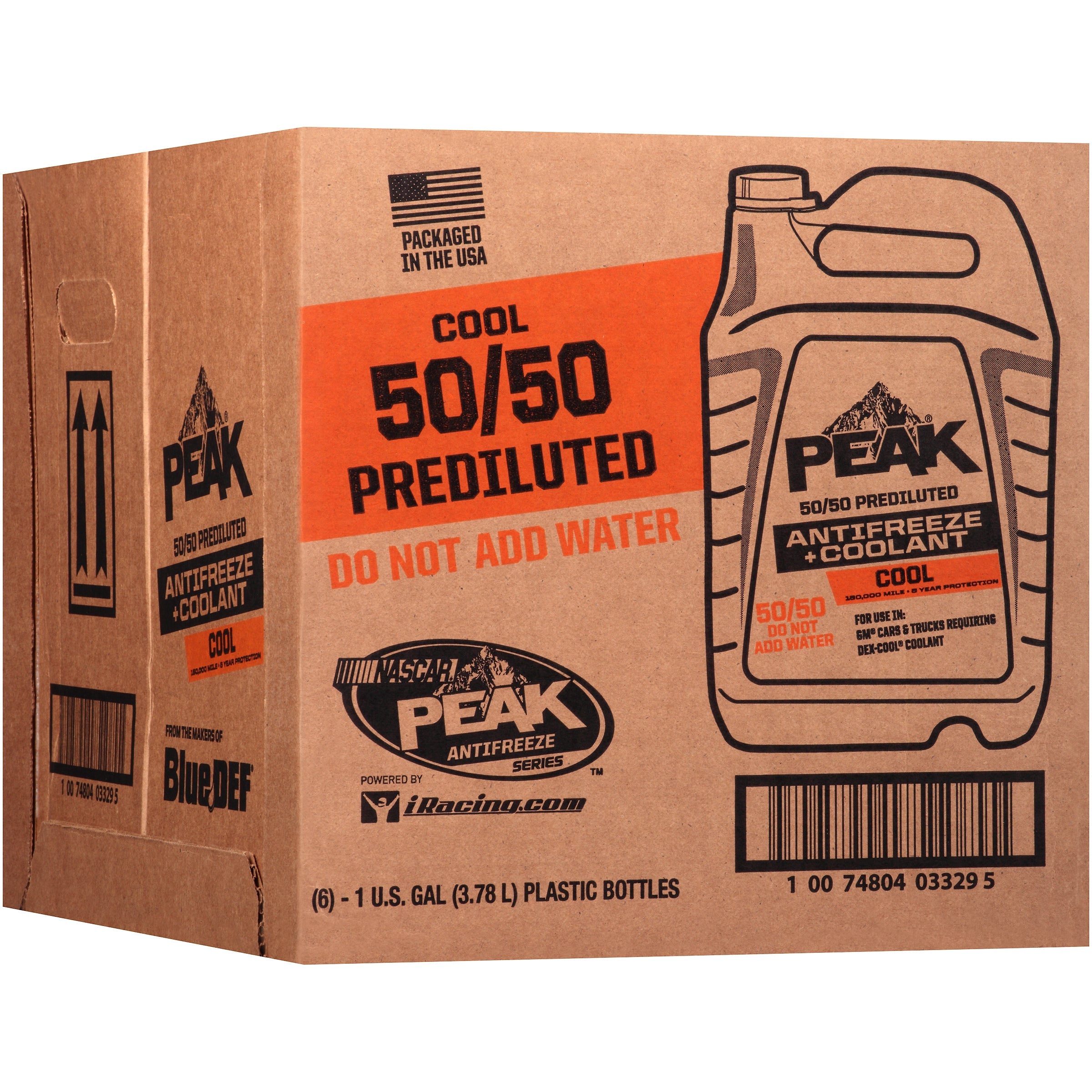 PEAK - DexCool 5050 Antifreeze - 6/1Gal