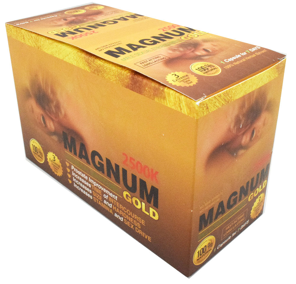 Magnum - Gold Honey Enhancement Pills - 12/1ct