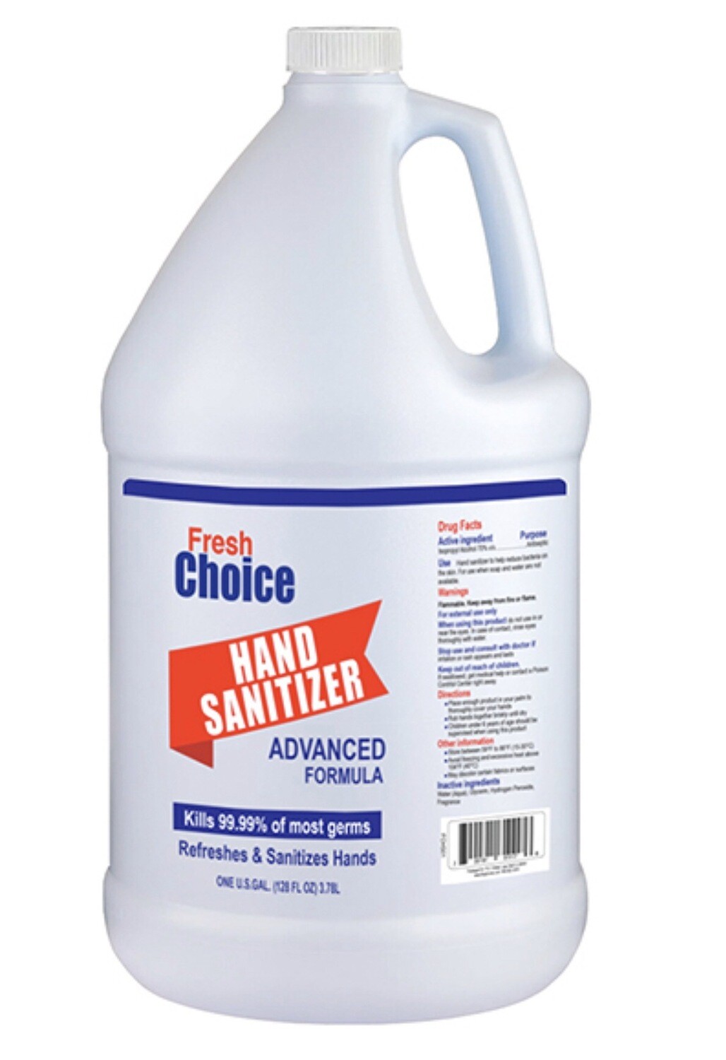 Fresh Choice - Liquid Hand Sanitizer - 1/1Gal