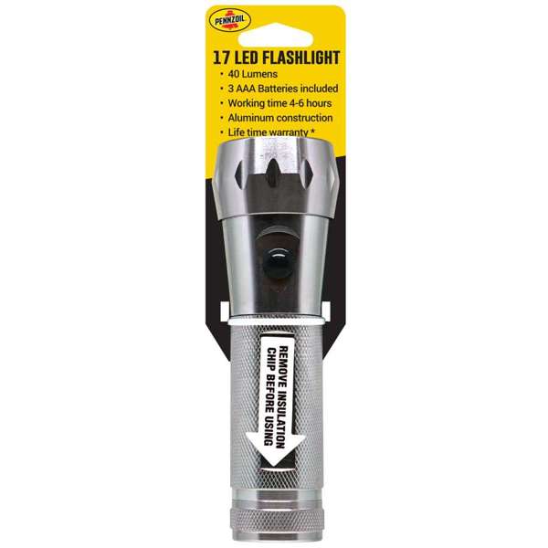 Pennzoil - 17 LED flash Light - 1/12ct