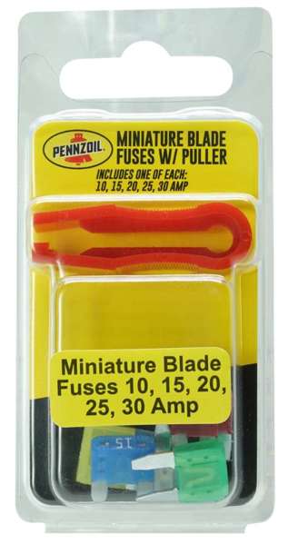 Pennzoil - MINI Blade Fuses - 12/5pk